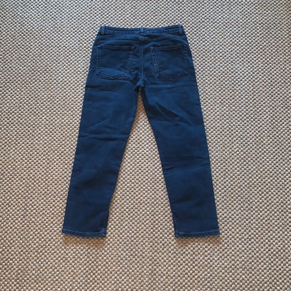 Acne Studios Women Row Blue/Black Jeans - Picture 2 of 6